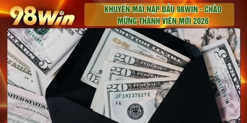 Khuyến Mãi Nạp Đầu 98WIN - Chào Mừng Thành Viên Mới 2026